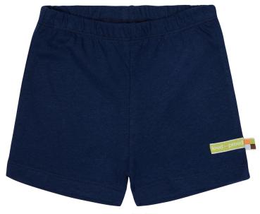 loud+proud Shorts uni mit Leinen ultramarin 70% kbA-Baumwolle, 30% Leinen